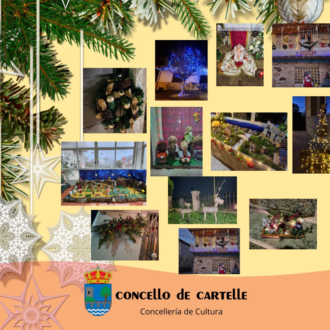 Concello de Cartelle - Concurso decoración Nadal 2023